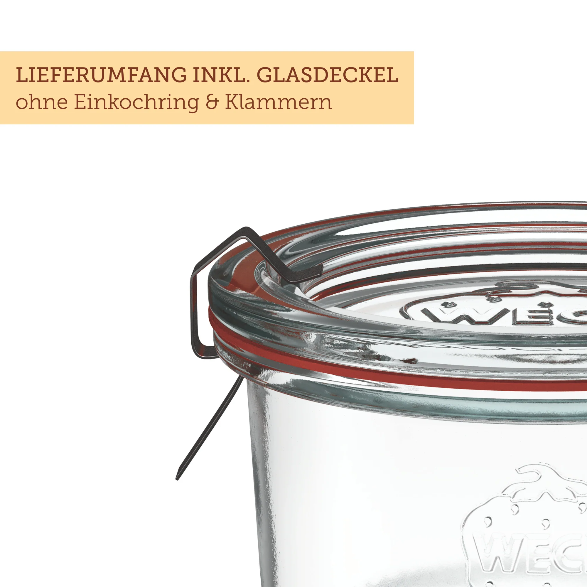 Sturzglas 120 ml mit Glasdeckel (12 St.) - Image 3