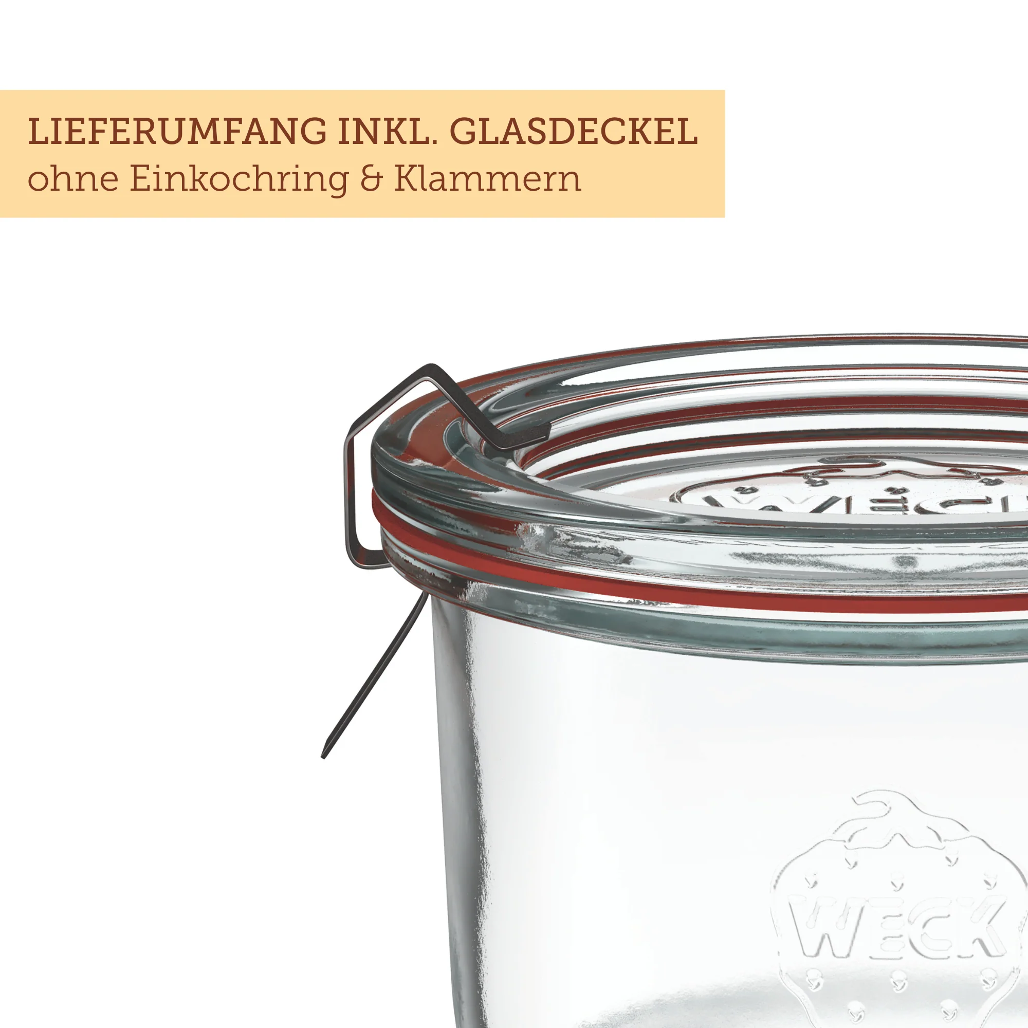 Sturzglas 150 ml mit Glasdeckel (12 St.) - Image 3