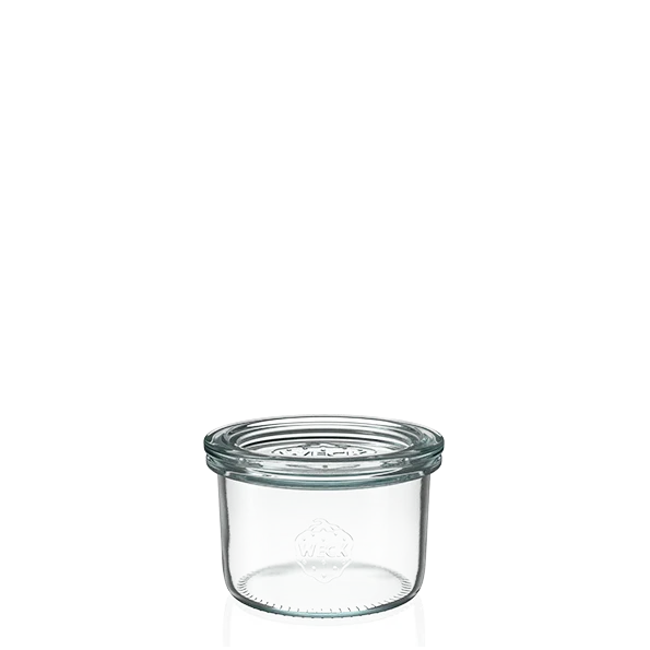 Sturzglas 150 ml mit Glasdeckel (12 St.)