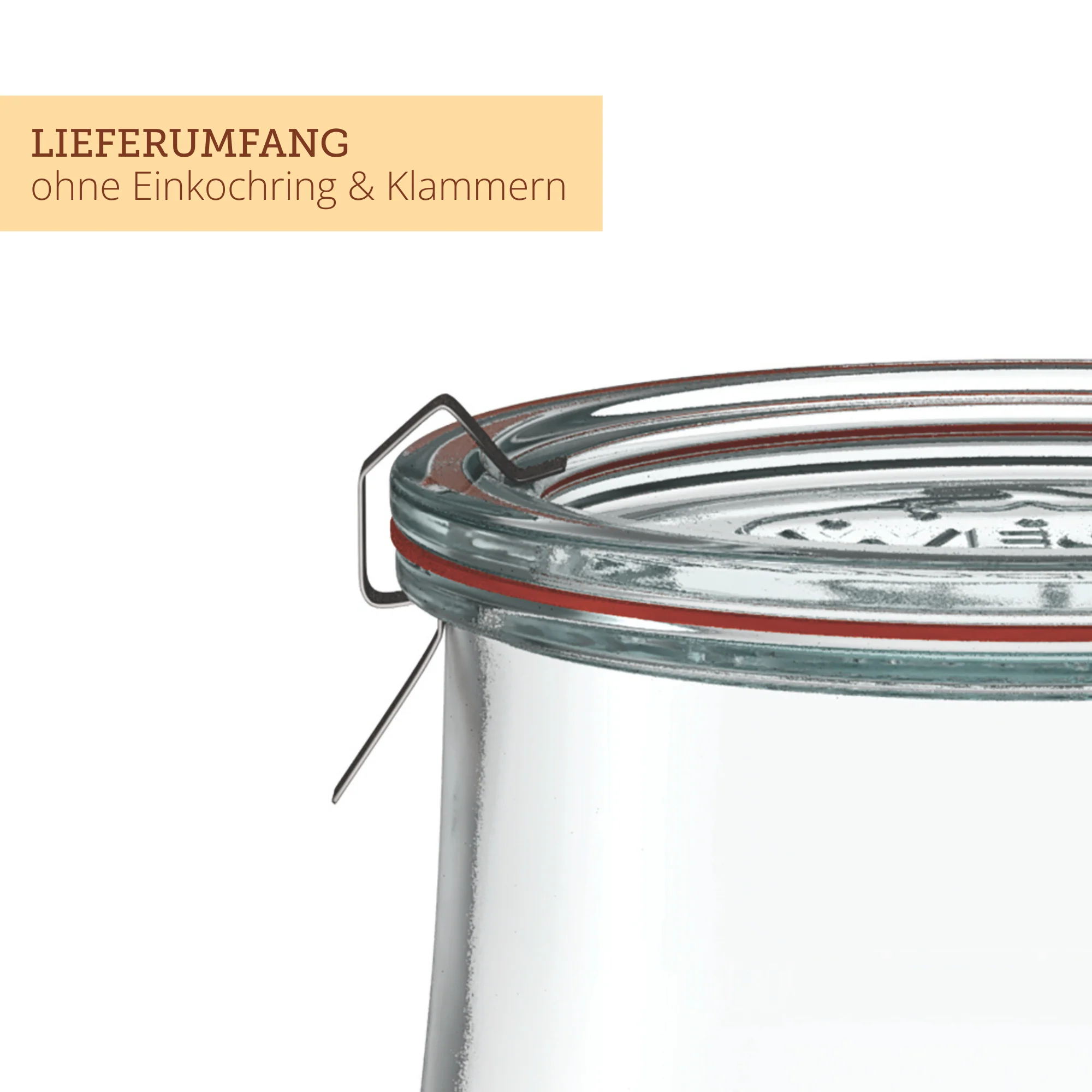 Tulpenglas 1650 ml mit Glasdeckel (4 St.) - Image 3